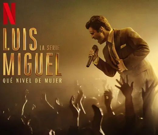 Escuch a Diego Boneta interpretando Qu nivel de mujer, para la segunda temporada de Luis Miguel, la serie
